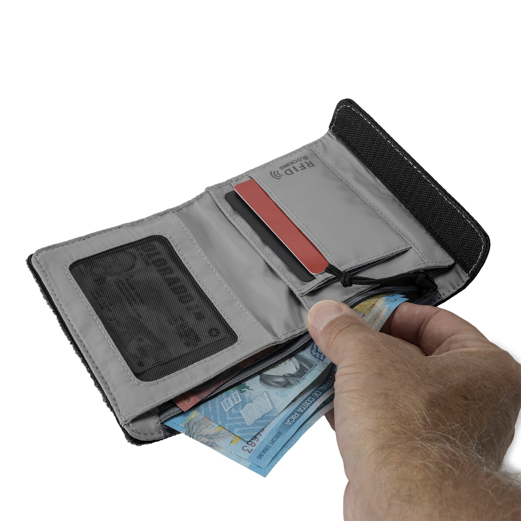 Stash RFID Tri-Fold Wallet - Image 7